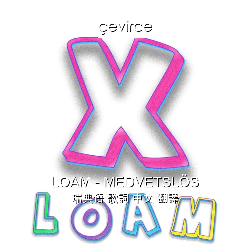 LOAM – MEDVETSLÖS 瑞典语 歌詞 中文 翻譯