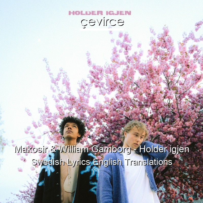 Makosir & William Gamborg – Holder igjen Swedish Lyrics English Translations