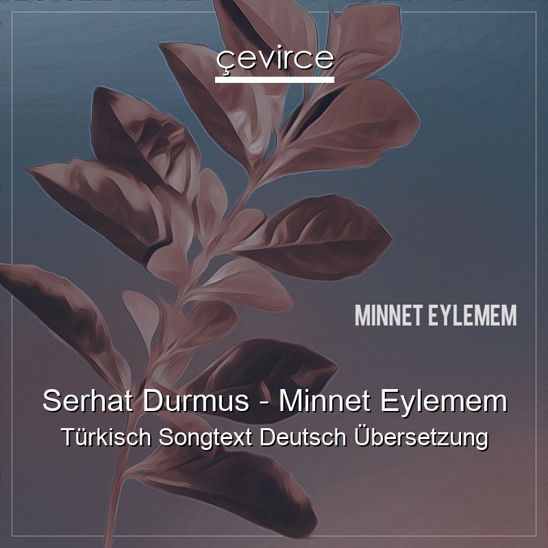 Serhat Durmus – Minnet Eylemem Türkisch Songtext Deutsch Übersetzung