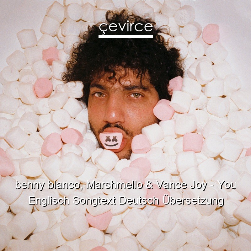 benny blanco, Marshmello & Vance Joy – You Englisch Songtext Deutsch Übersetzung