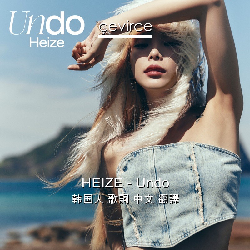 HEIZE – Undo 韩国人 歌詞 中文 翻譯