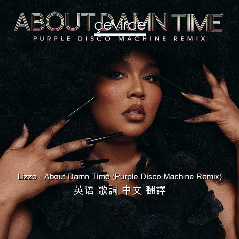 Lizzo – About Damn Time (Purple Disco Machine Remix) 英语 歌詞 中文 翻譯