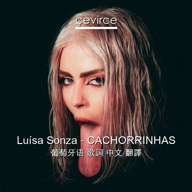 Luísa Sonza – CACHORRINHAS 葡萄牙语 歌詞 中文 翻譯