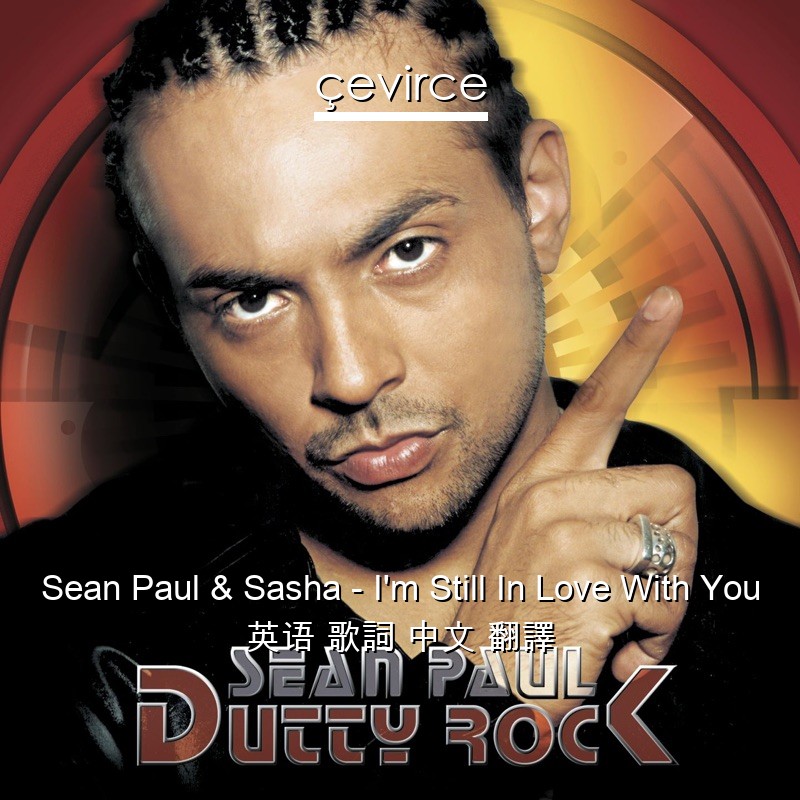 Sean Paul & Sasha – I’m Still In Love With You 英语 歌詞 中文 翻譯