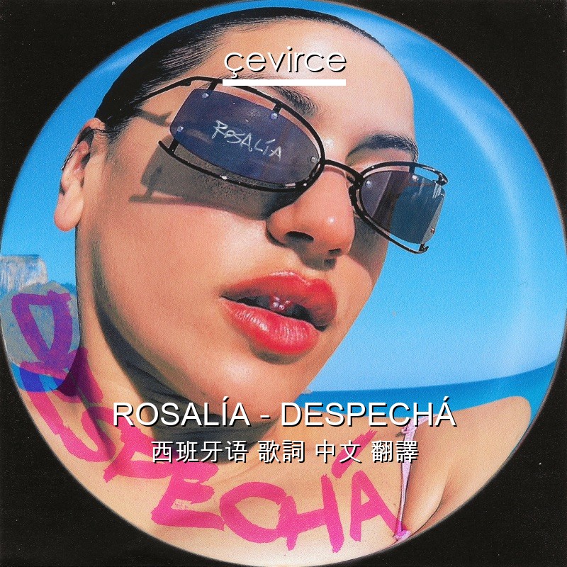 ROSALÍA – DESPECHÁ 西班牙语 歌詞 中文 翻譯