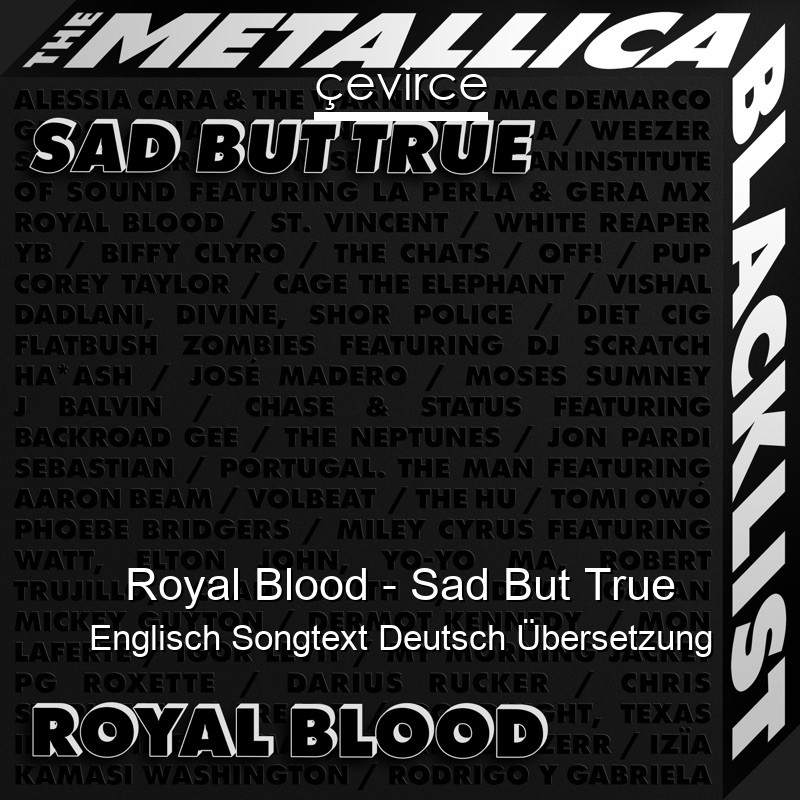 Royal Blood – Sad But True Englisch Songtext Deutsch Übersetzung