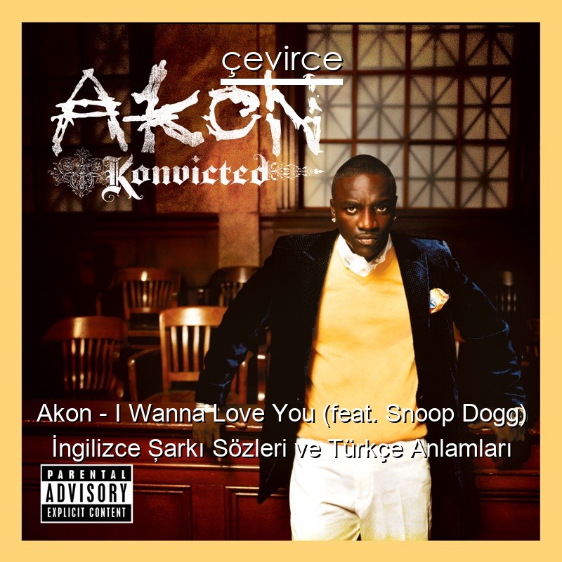 Akon – I Wanna Love You (feat. Snoop Dogg) İngilizce Şarkı Sözleri Türkçe Anlamları