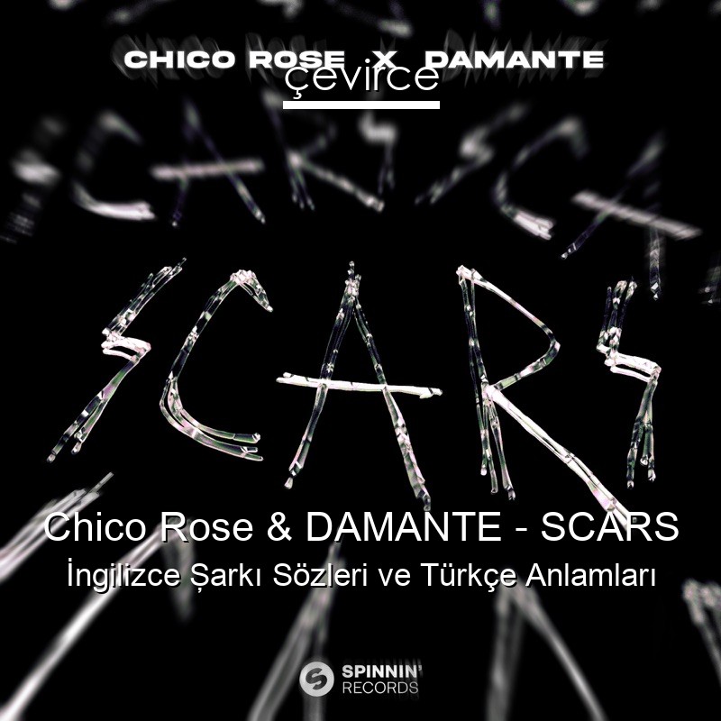 Chico Rose & DAMANTE – SCARS İngilizce Şarkı Sözleri Türkçe Anlamları