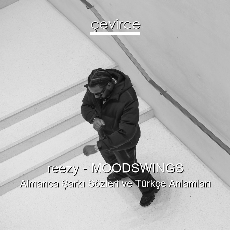 reezy – MOODSWINGS Almanca Şarkı Sözleri Türkçe Anlamları