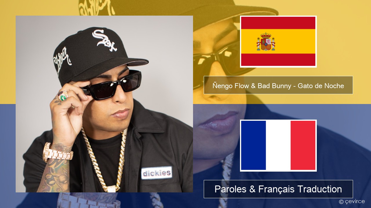 Ñengo Flow & Bad Bunny – Gato de Noche Espagnol Paroles & Français Traduction