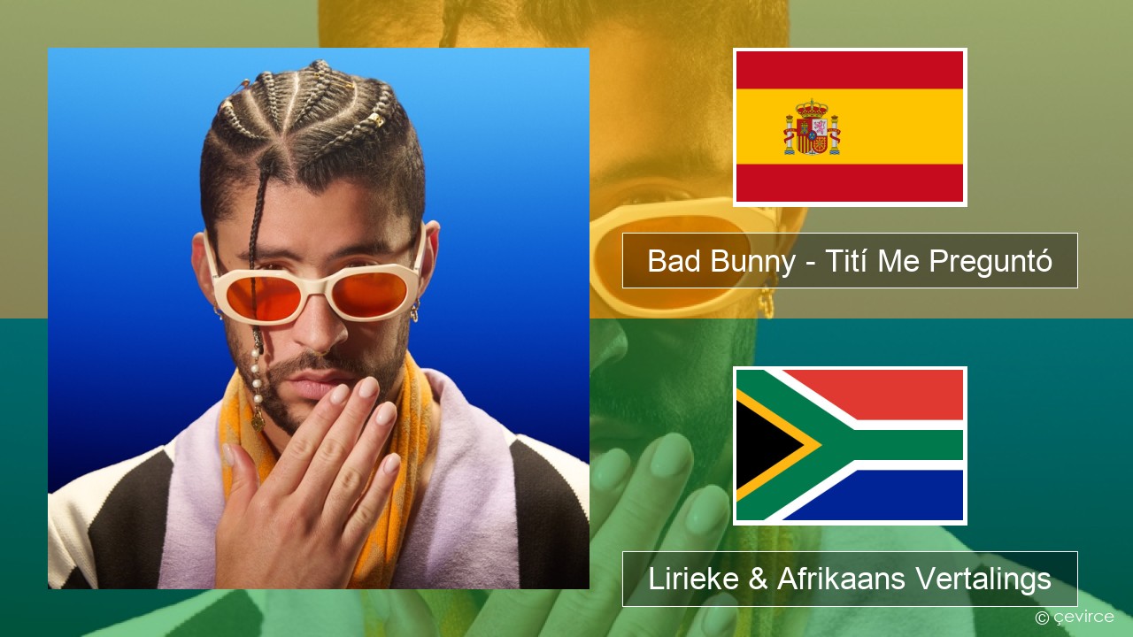 Bad Bunny – Tití Me Preguntó Spaanse Lirieke & Afrikaans Vertalings