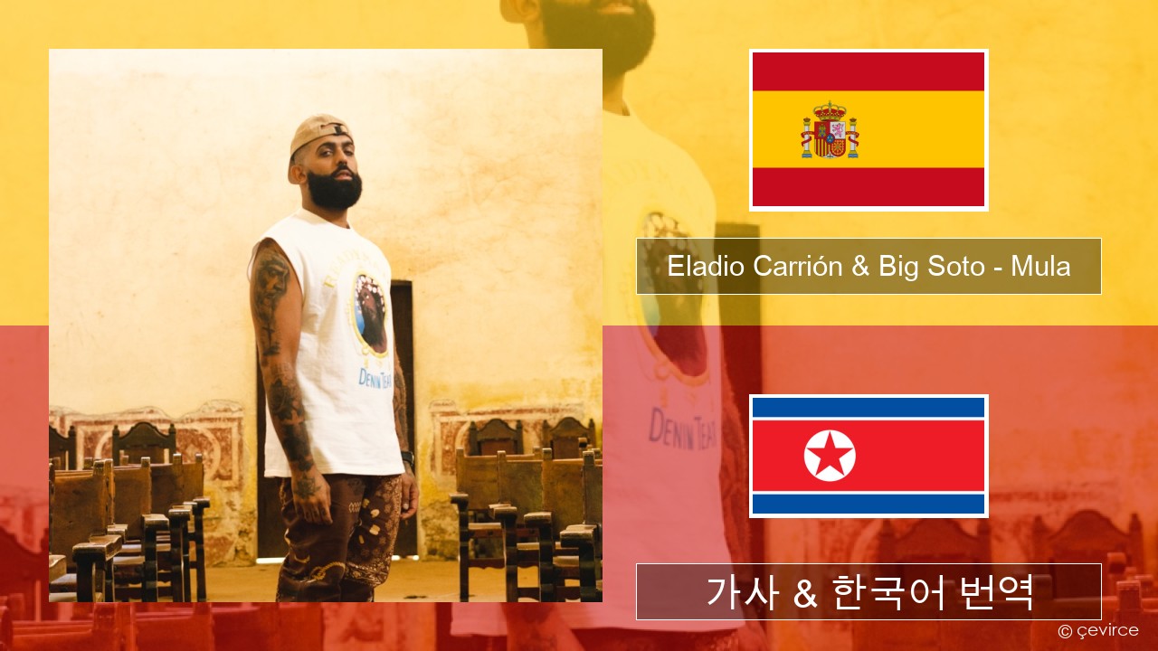 Eladio Carrión & Big Soto – Mula 스페인어 가사 & 한국어 번역