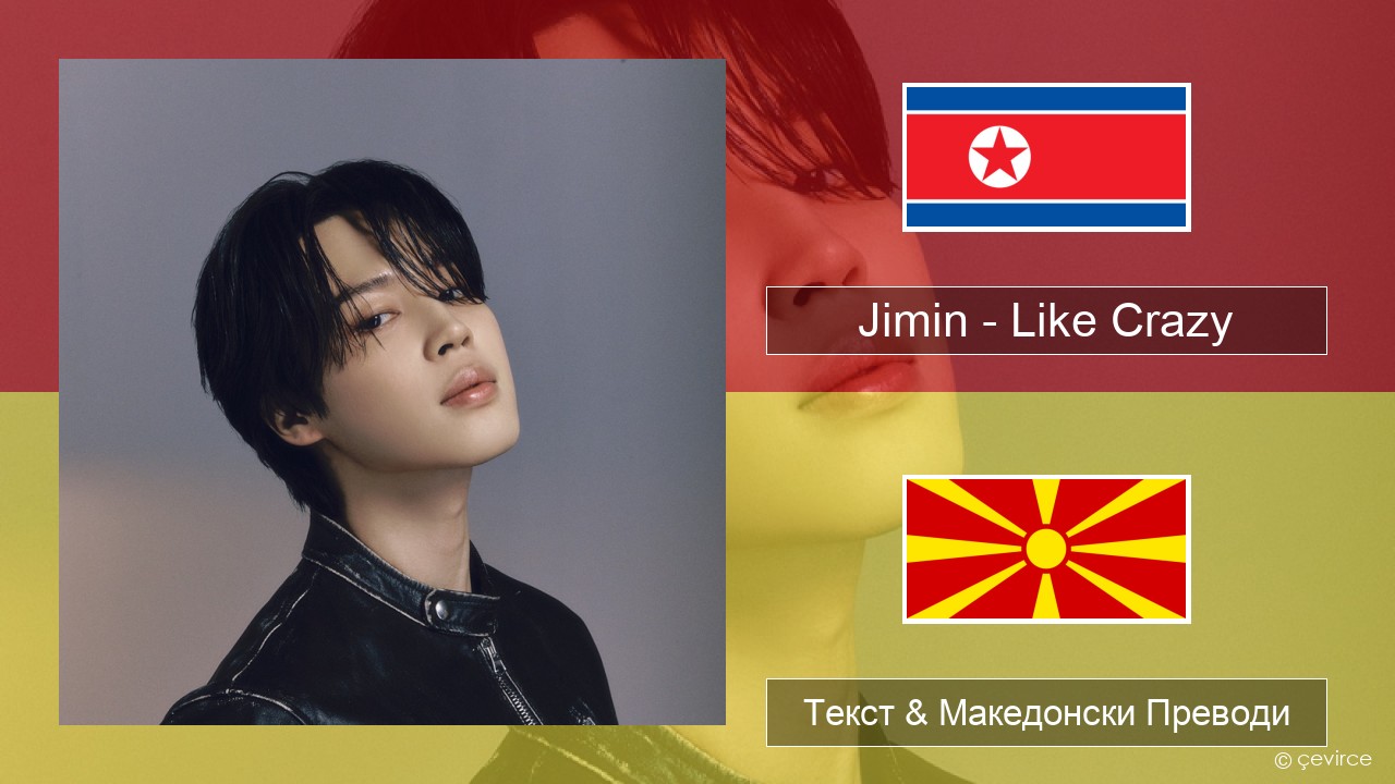 Jimin – Like Crazy Корејски Текст & Македонски Преводи