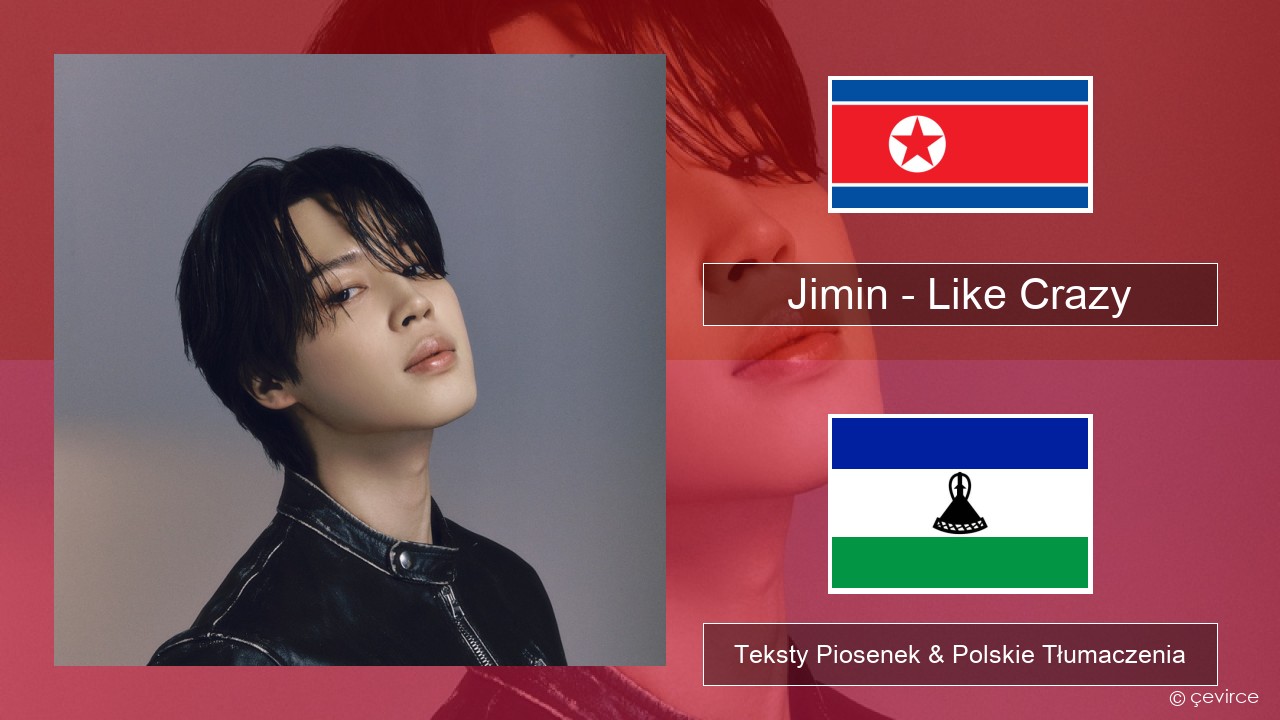 Jimin – Like Crazy Koreański Teksty Piosenek & Polskie Tłumaczenia