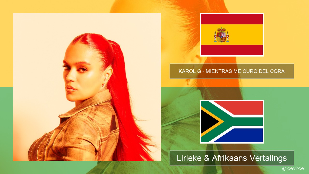 KAROL G – MIENTRAS ME CURO DEL CORA Spaanse Lirieke & Afrikaans Vertalings