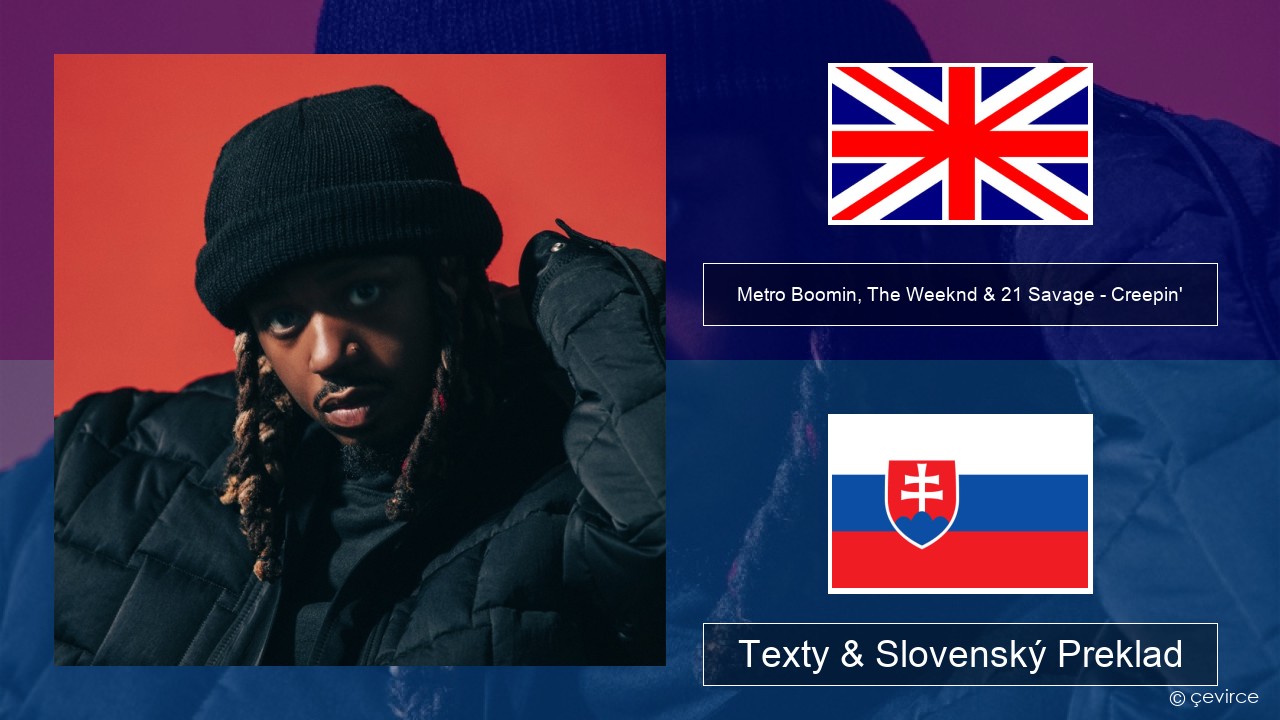 Metro Boomin, The Weeknd & 21 Savage – Creepin’ Anglický Texty & Slovenský Preklad