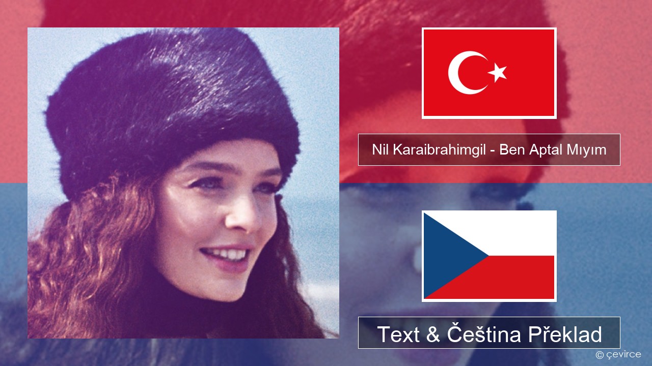 Nil Karaibrahimgil – Ben Aptal Mıyım Turecký Text & Čeština Překlad