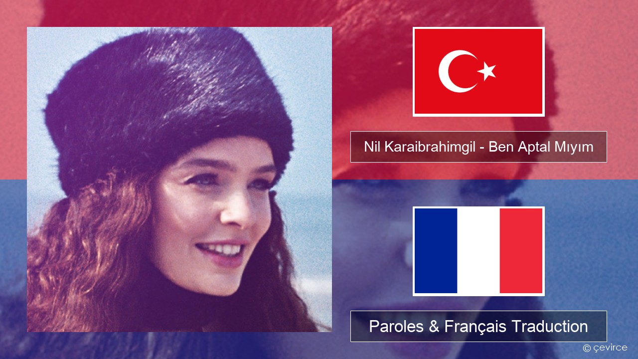 Nil Karaibrahimgil – Ben Aptal Mıyım Turc Paroles & Français Traduction