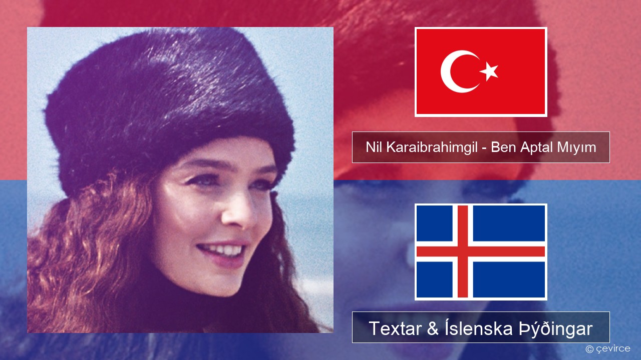 Nil Karaibrahimgil – Ben Aptal Mıyım Tyrkneska Textar & Íslenska Þýðingar