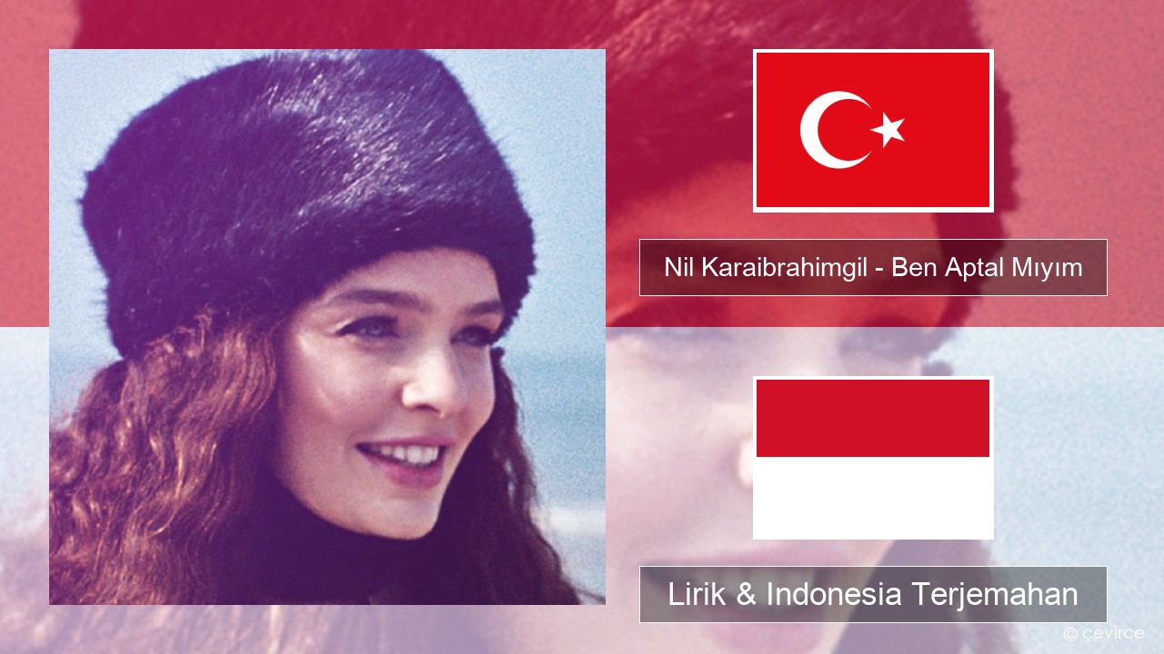 Nil Karaibrahimgil – Ben Aptal Mıyım Turki Lirik & Indonesia Terjemahan