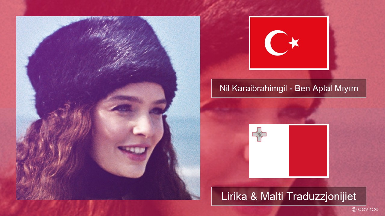 Nil Karaibrahimgil – Ben Aptal Mıyım Tork Lirika & Malti Traduzzjonijiet