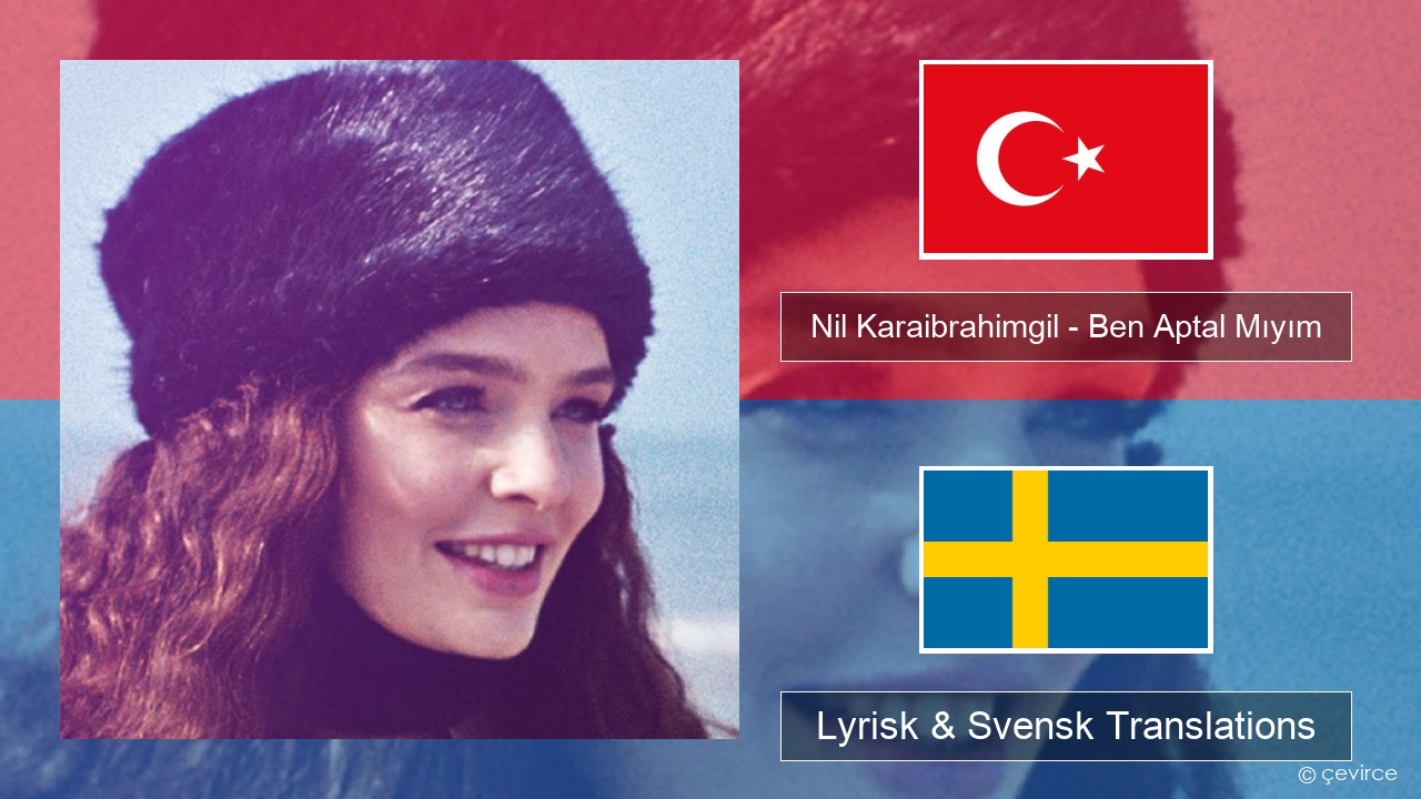 Nil Karaibrahimgil – Ben Aptal Mıyım Turkisk Lyrisk & Svensk Translations