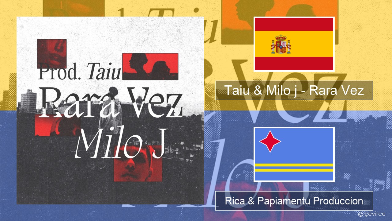 Taiu & Milo j – Rara Vez Spañó Rica & Papiamentu Produccion