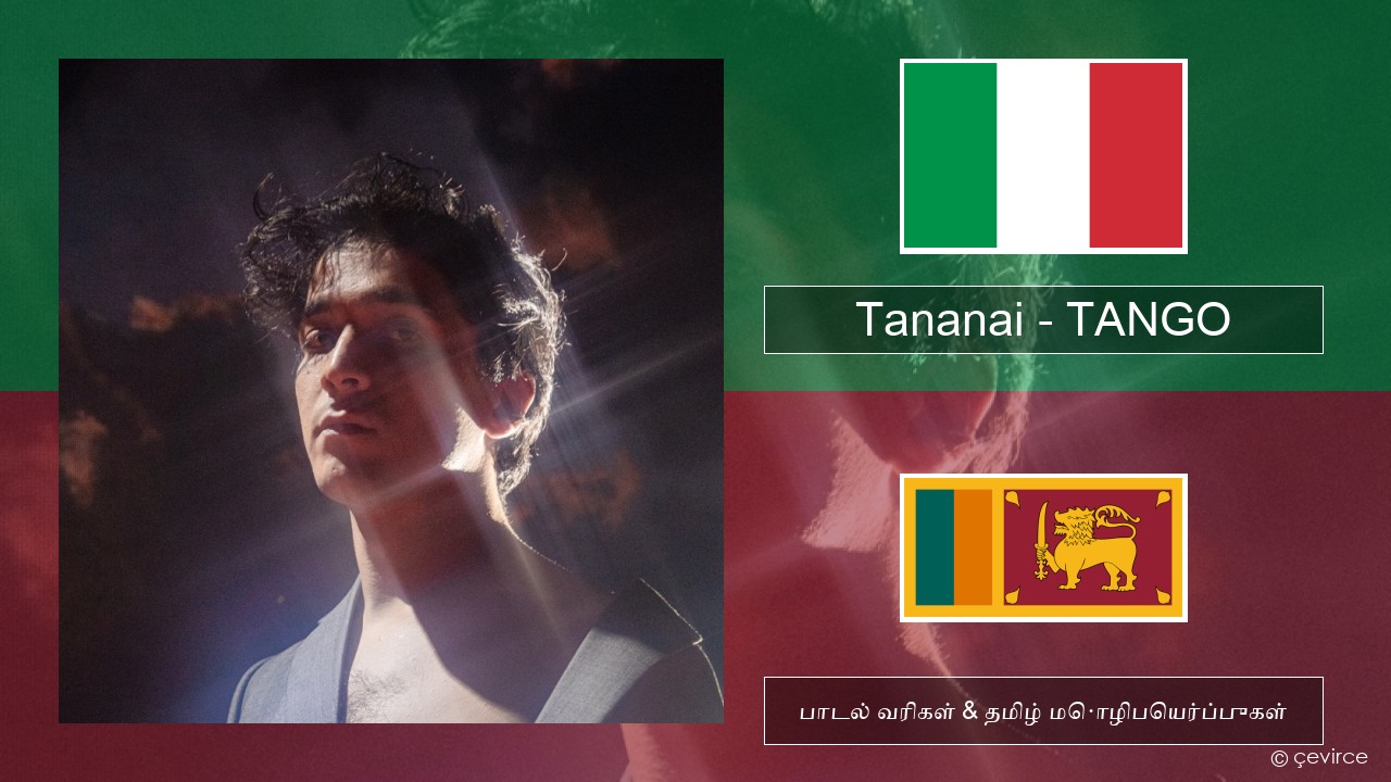 Tananai – TANGO இத்தாலிய பாடல் வரிகள் & தமிழ் மொழிபெயர்ப்புகள்