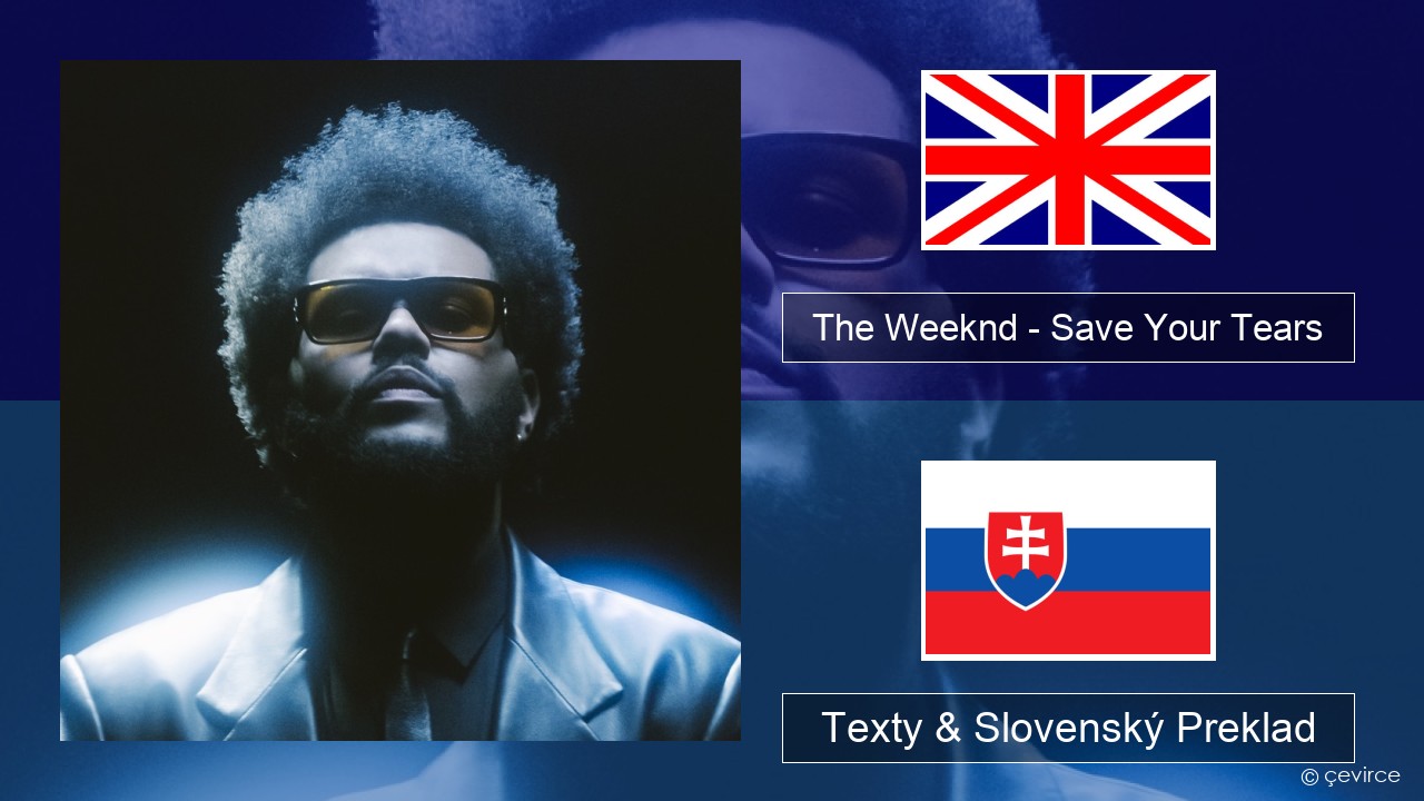 The Weeknd – Save Your Tears Anglický Texty & Slovenský Preklad