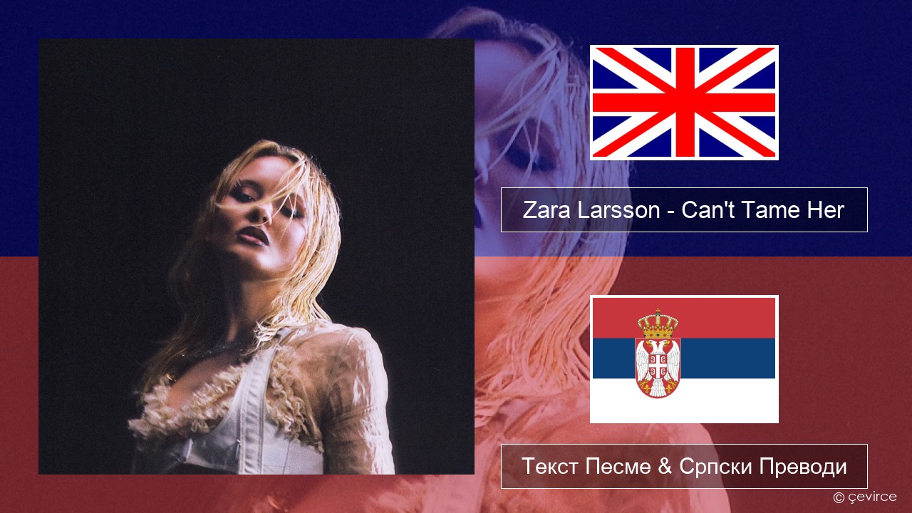 Zara Larsson – Can’t Tame Her Енглески Текст Песме & Српски Преводи