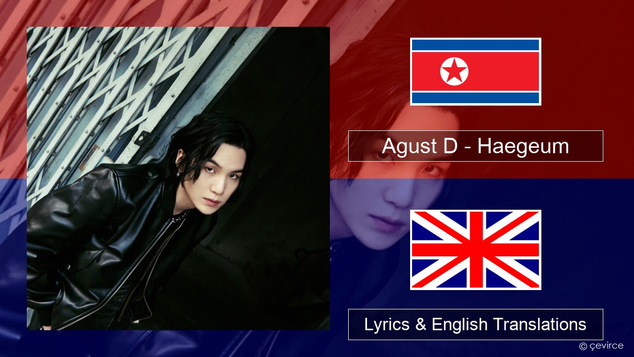 Agust D – Haegeum Korean Lyrics & English Translations