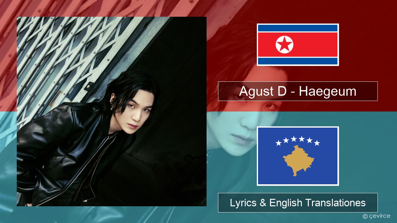 Agust D – Haegeum Coreanica Lyrics & English Translationes