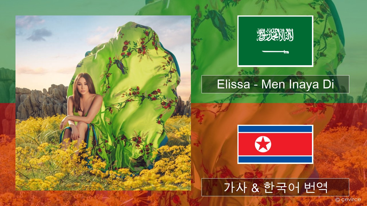 Elissa – Men Inaya Di 100%년 가사 & 한국어 번역