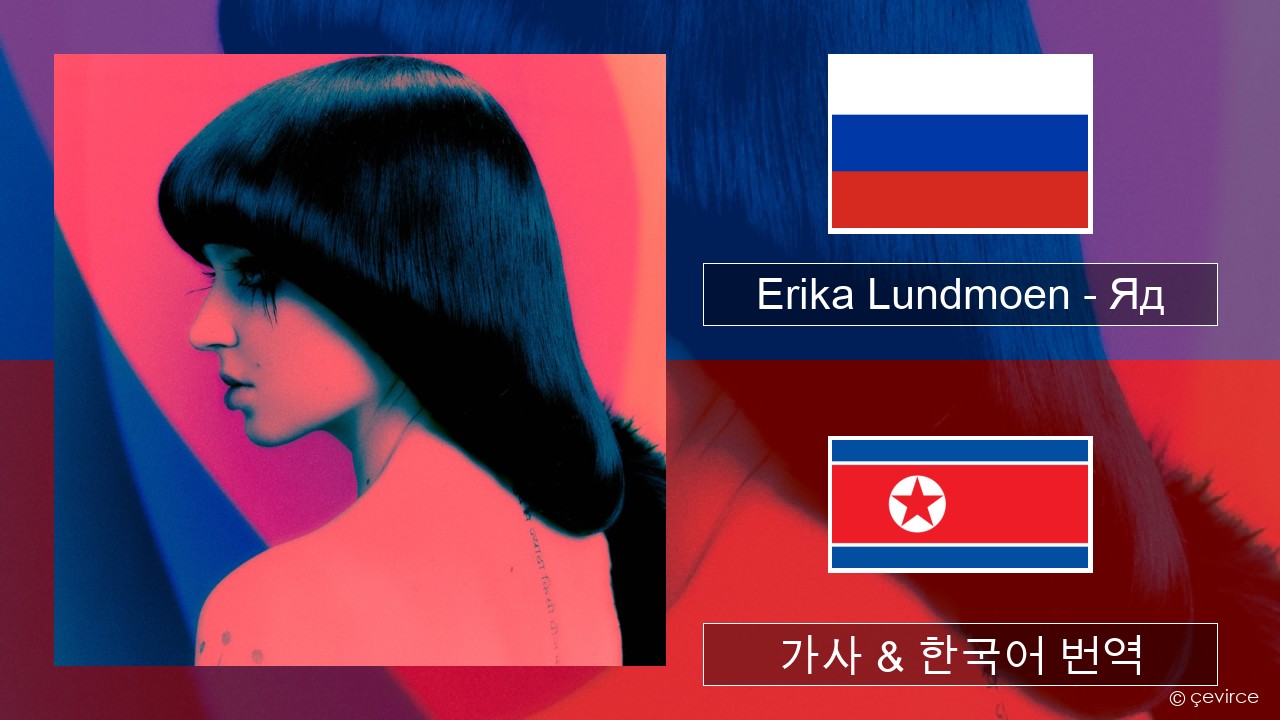 Erika Lundmoen – Яд 러시아어 가사 & 한국어 번역