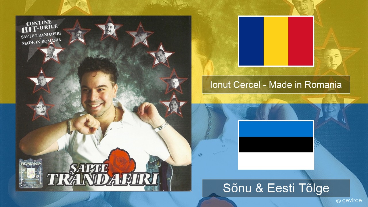 Ionut Cercel – Made in Romania Rumeenia Sõnu & Eesti Tõlge