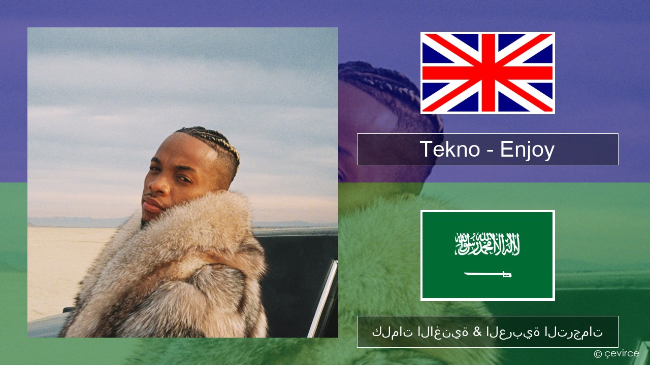 Tekno – Enjoy العربية كلمات الاغنية & العربية الترجمات