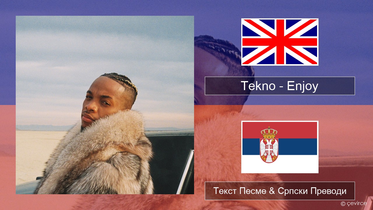 Tekno – Enjoy Енглески Текст Песме & Српски Преводи