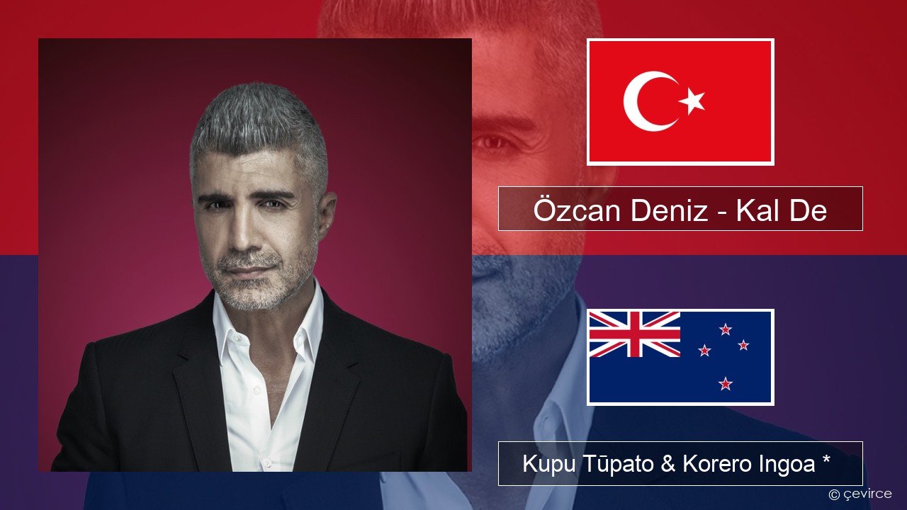 Özcan Deniz – Kal De Reo tiamana Kupu Tūpato & Korero Ingoa *