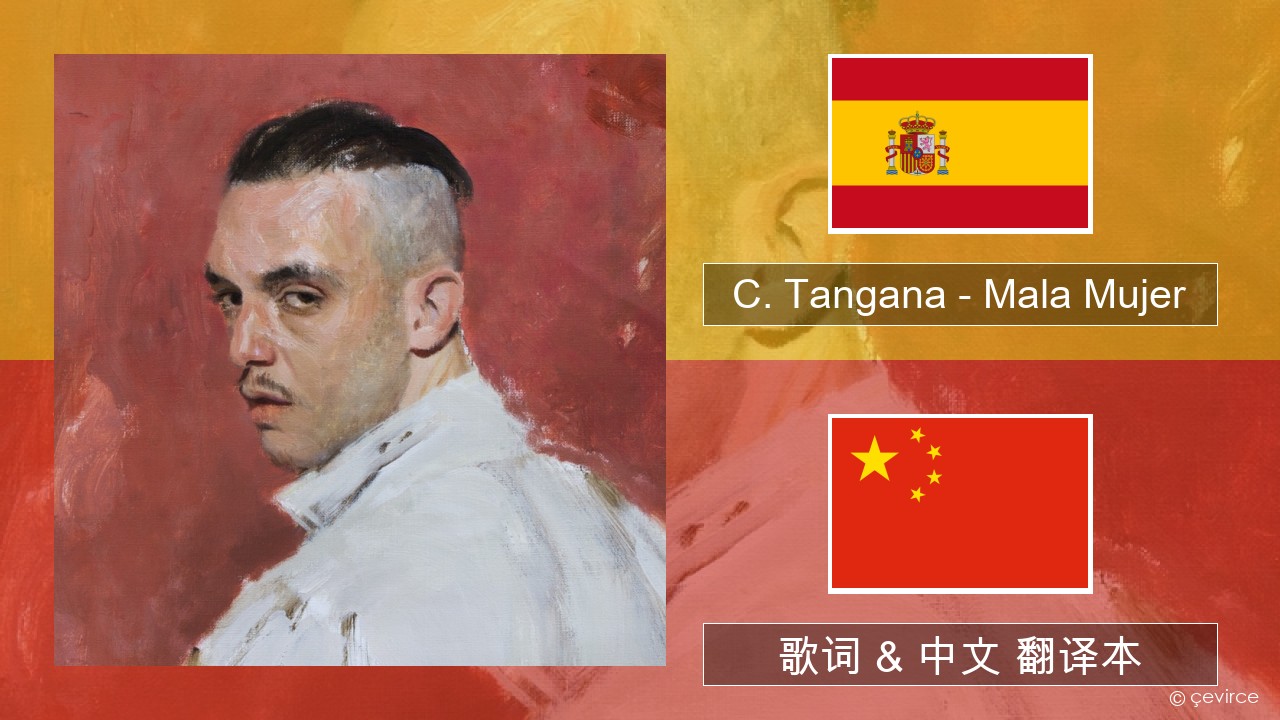 C. Tangana – Mala Mujer 西班牙语 歌词 & 中文 翻译本