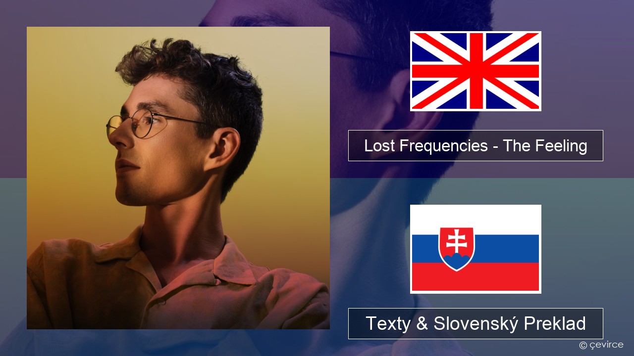 Lost Frequencies – The Feeling Anglický Texty & Slovenský Preklad