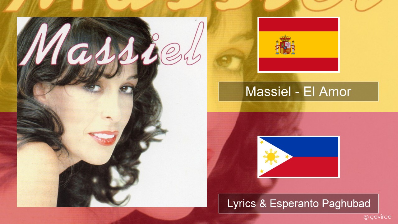 Massiel – El Amor Espanya Lyrics & Esperanto Paghubad