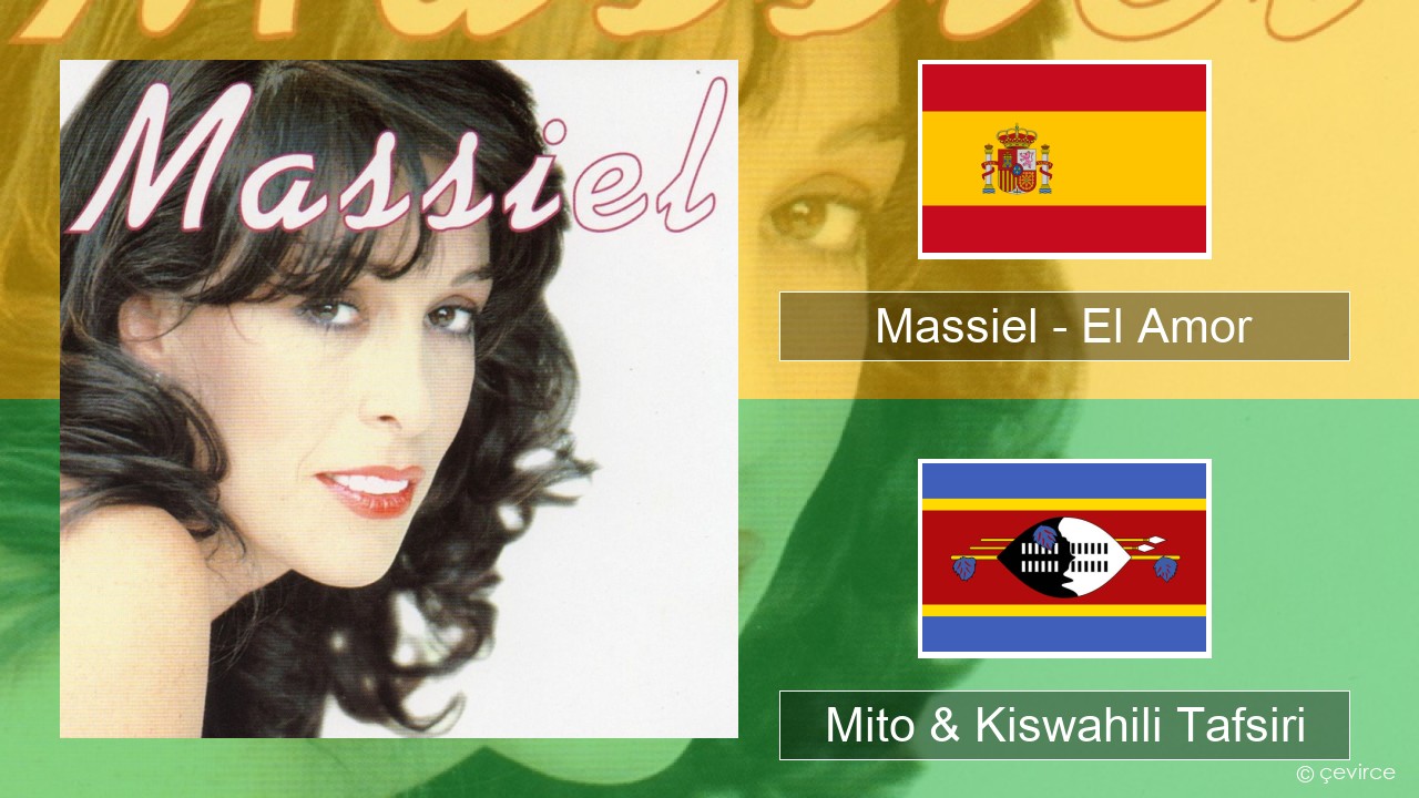 Massiel – El Amor Kihispania Mito & Kiswahili Tafsiri