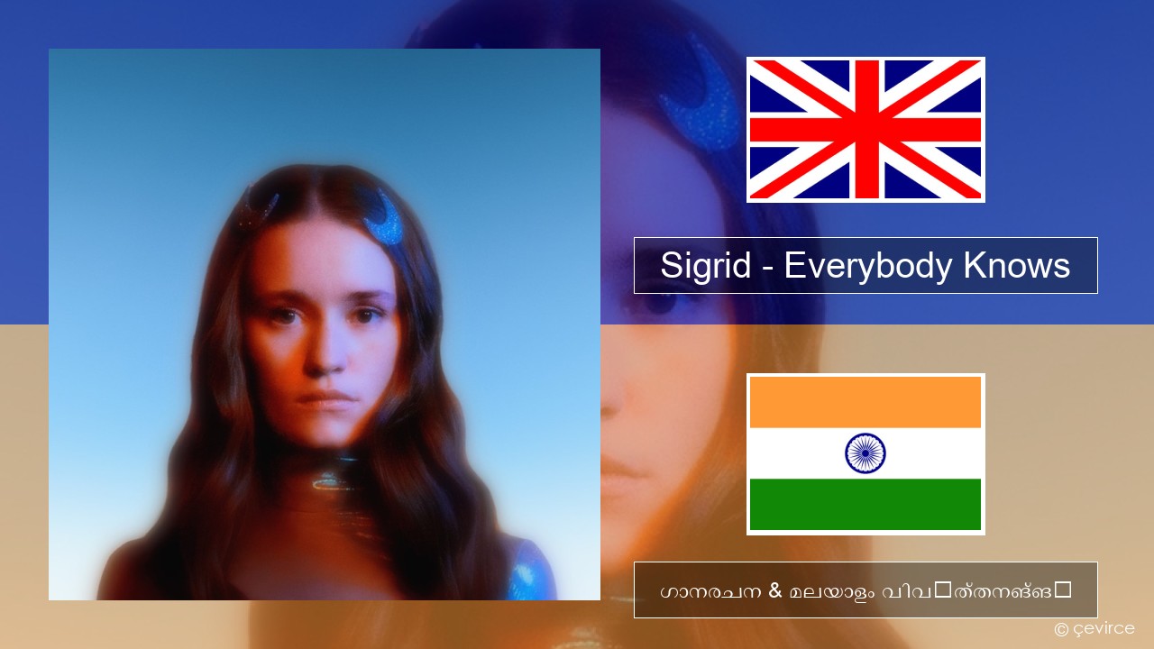 Sigrid – Everybody Knows ഇംഗ്ലീഷ് ഗാനരചന & മലയാളം വിവർത്തനങ്ങൾ