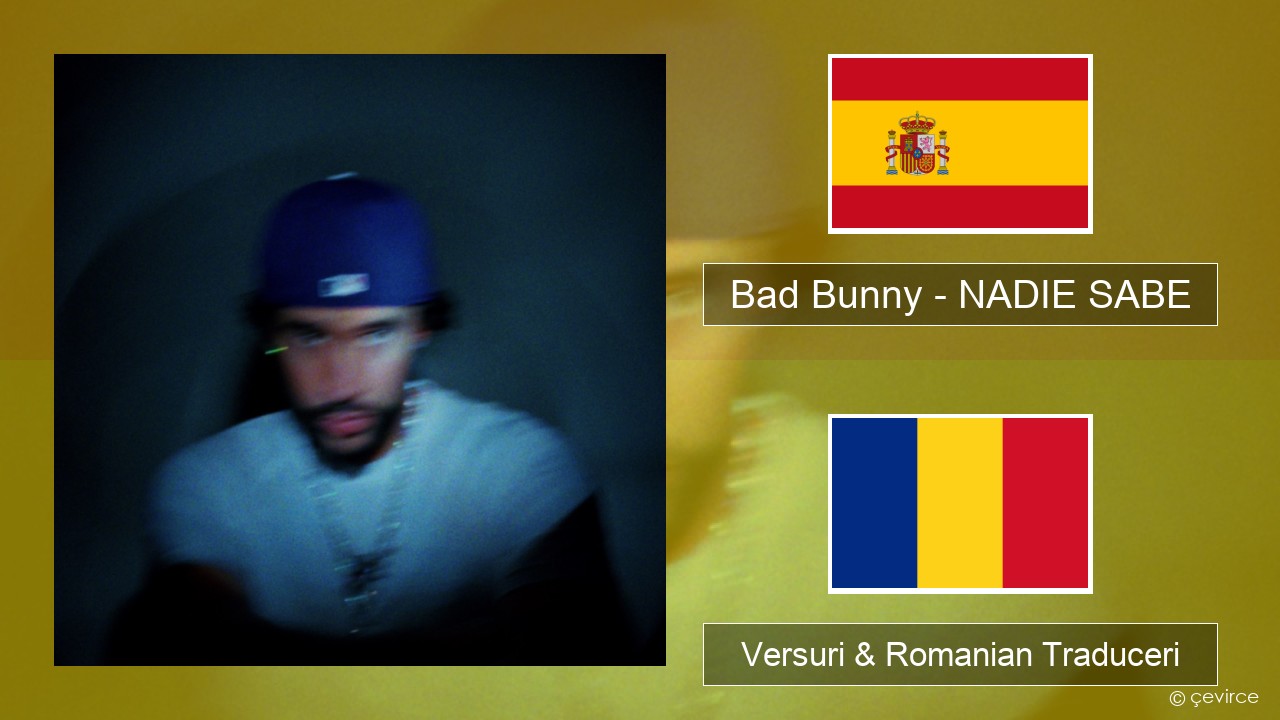 Bad Bunny – NADIE SABE Spaniolă Versuri & Romanian Traduceri