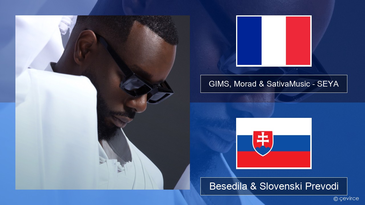 GIMS, Morad & SativaMusic – SEYA Francoski Besedila & Slovenski Prevodi