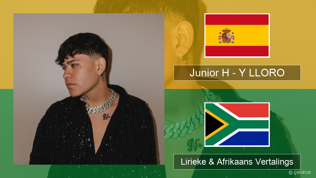 Junior H – Y LLORO Spaanse Lirieke & Afrikaans Vertalings