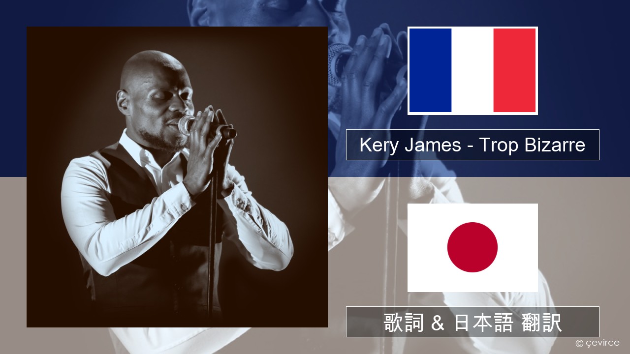 Kery James – Trop Bizarre (feat. Alonzo, Sadek & Kofs) フランス語 歌詞 & 日本語 翻訳