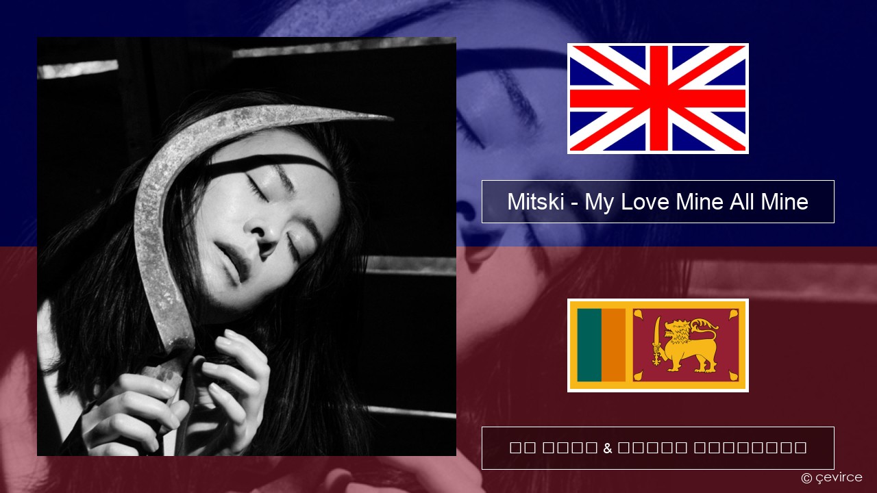 Mitski – My Love Mine All Mine ඉංග්රීසි පද රචනය & සිංහල පරිවර්තන