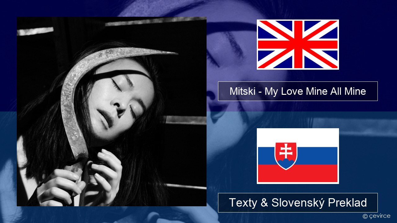 Mitski – My Love Mine All Mine Anglický Texty & Slovenský Preklad