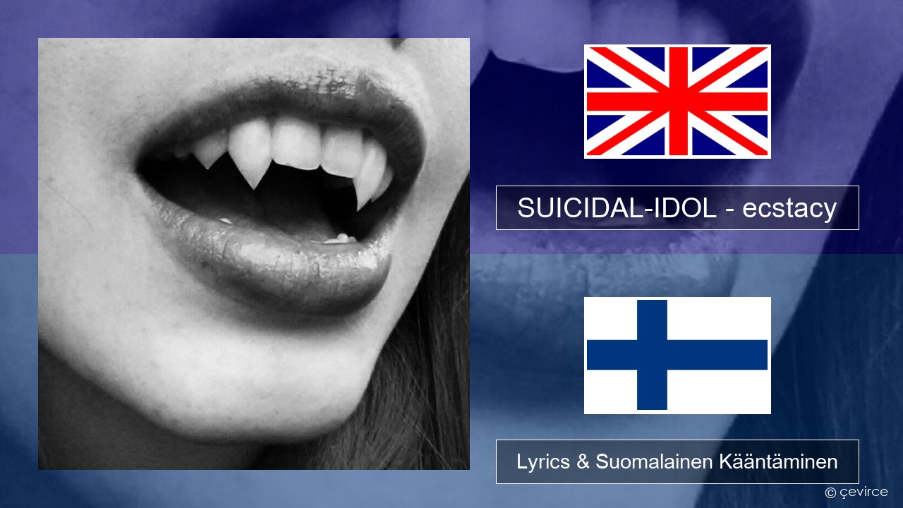 SUICIDAL-IDOL – ecstacy (super slowed) Englanti Lyrics & Suomalainen Kääntäminen